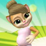 Logo of Pregnant Talking Cat Emma android Application 