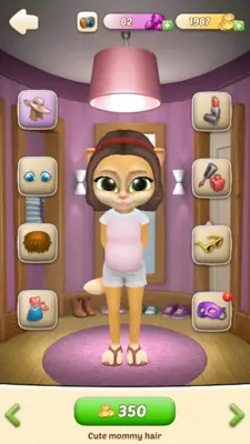 Pregnant Talking Cat Emma android App screenshot 8